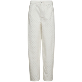 Co'couture HollyCC Barrel Pant, Hvid